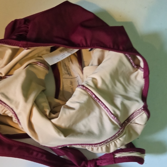 J. Crew Deep Red Swimwear - Picture 8 of 8